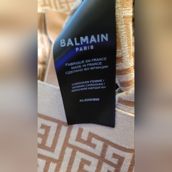 BALMAIN knit skirt and cardigan - Picture 8 of 8